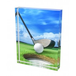 Skleněná trofej CR4008M36 | Golf