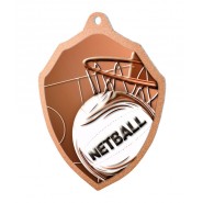 Kovová medaile MDMR02M17 | Netball