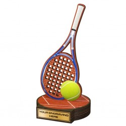 Dřevěná plaketa RW008 | Tenis