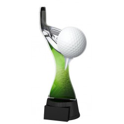 Akrylátová trofej GACUTCMG07 | Golf