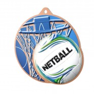 Kovová medaile MDM01M20 | Netball