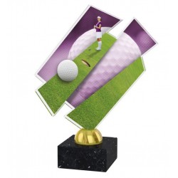 Akrylátová trofej ACZM05 | Golf