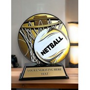 Akrylátová trofej FABM44 | Netball