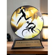 Akrylátová trofej FABM38 | Duatlon