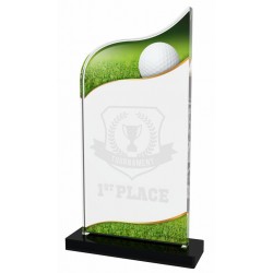 Akrylátová trofej APLA006M09 | Golf