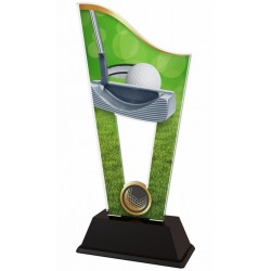 Akrylátová trofej CASM24 | Golf