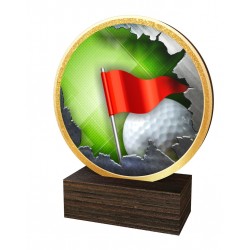 Dřevěná plaketa TFRW844 | Golf