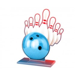 Akrylátová trofej AWF M61 | Bowling