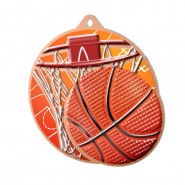 Kovová medaile MDM01M19 | Basketbal